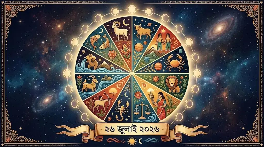 28 July 2026 Horoscope: আজকের Daily Rashifal-এ কোন রাশির লাভ, কার সতর্কতা